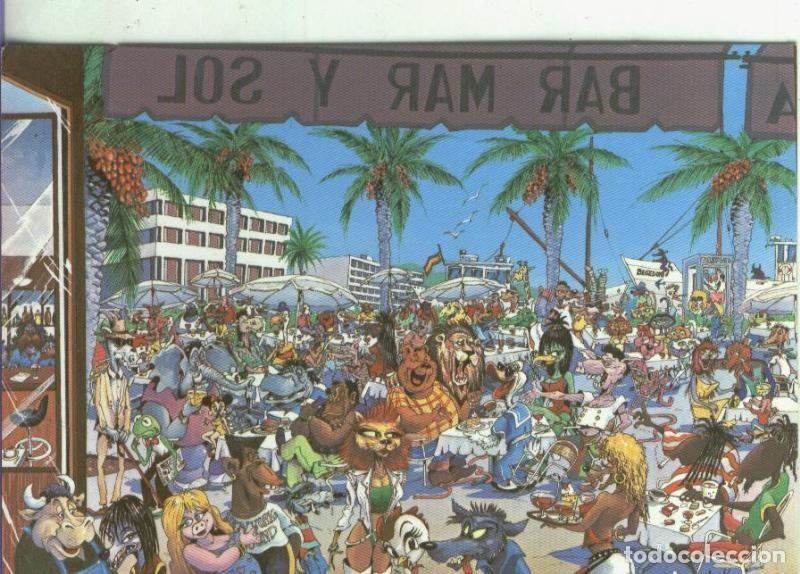 Postales: Postal 001836: Alicante-Benidorm - Varios