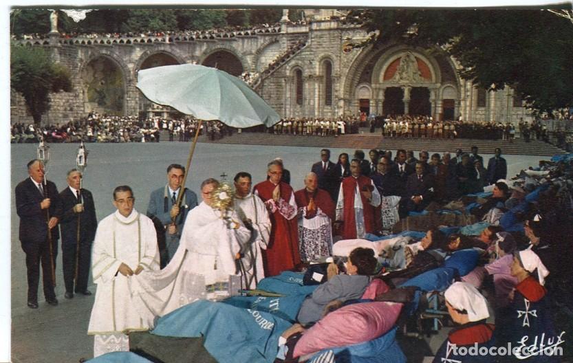 Postkarten: Postal-Postcard 17279: LOURDES - Bendicion de los enfermos - Varios