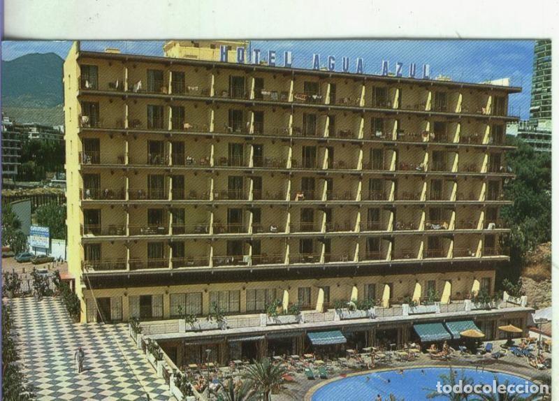 Postales: Postal 001857: Alicante-Benidorm-Hotel agua azul - Varios