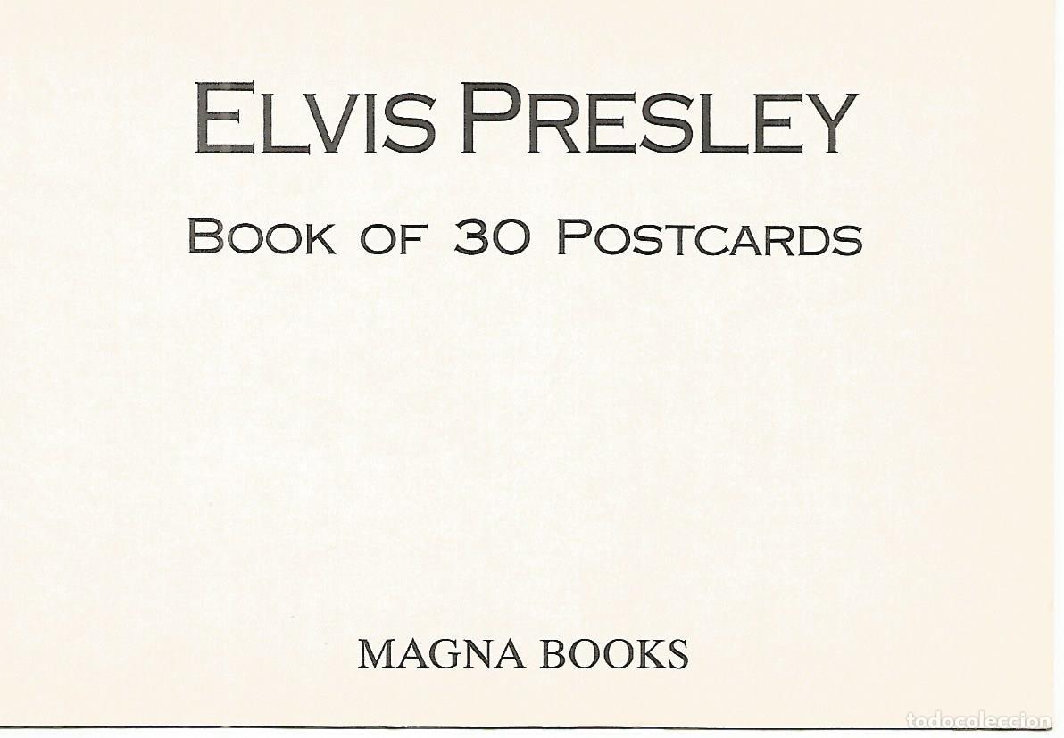 Postales: Postal 52756: ELVIS PRESLEY - Portada coleccion Magna Books - Varios