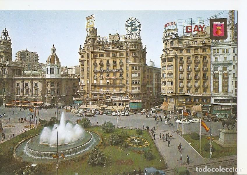 Postkarten: Postal 044458 : Valencia. Plaza del Caudillo - Varios