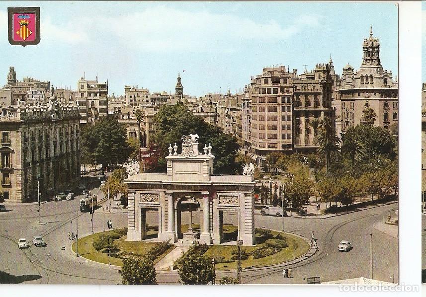 Postais: Postal 044385 : Valencia. Plaza del Marques de Estella - Varios