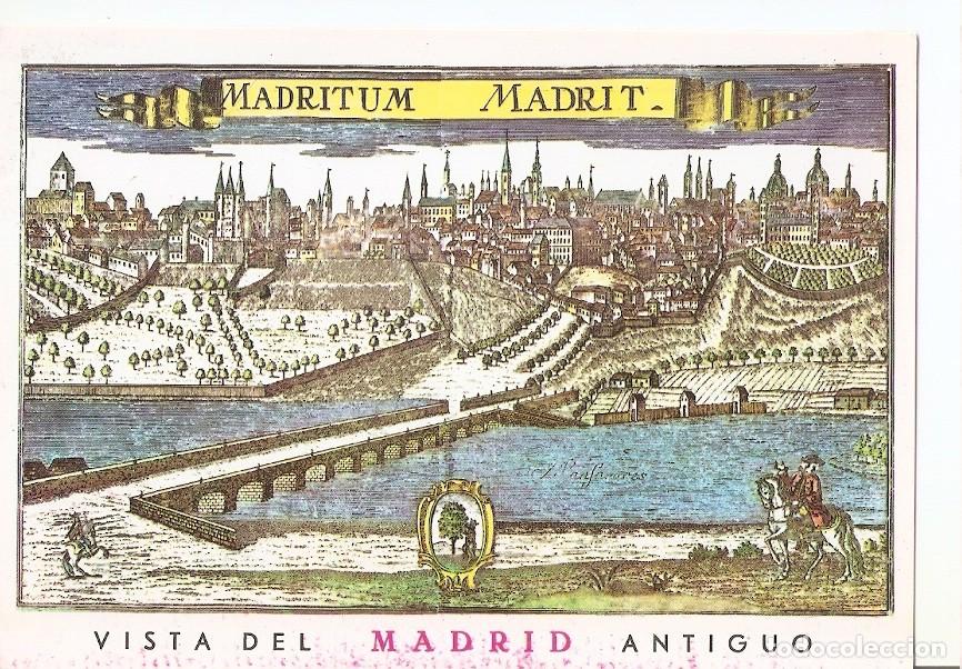 Cartoline: Postal 044417 : Vista del Madrid Antiguo - Varios