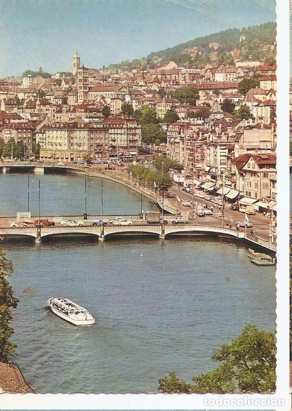 Cartes Postales: Postal 044498 : Zurich Limmat und Limmatquai - Varios