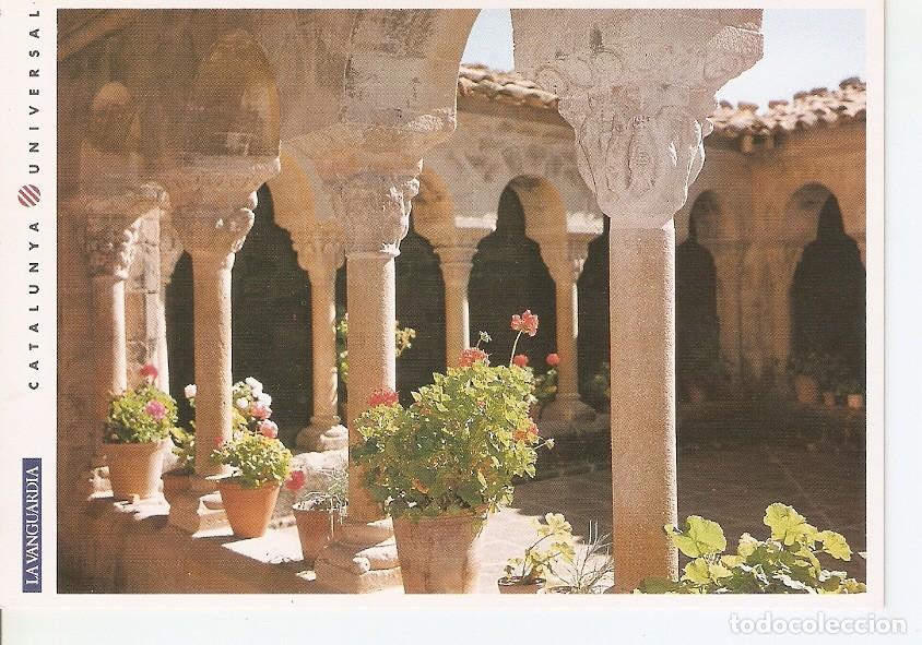 Postcards: Postal 044582 : Llu&ccedil;a (Osona). Monasterio de Santa Maria claustro - Varios