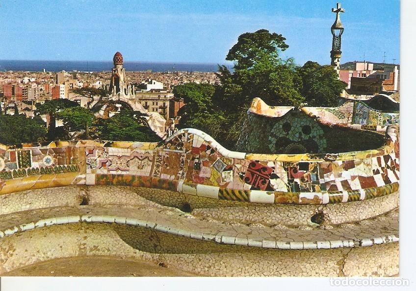 Postales: Postal 044588 : Barcelona. Parque Guell (Gaudi). Detalle - Varios