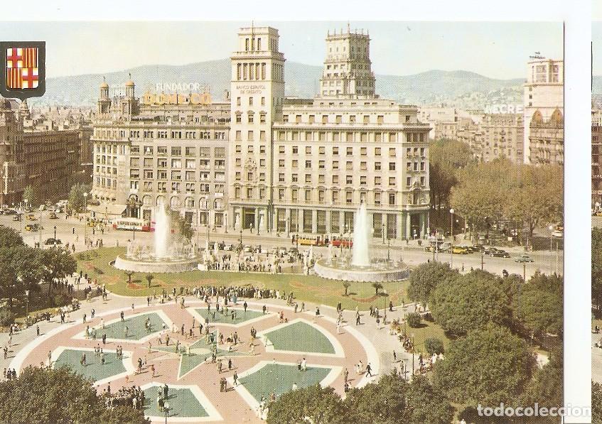 Postais: Postal 044899 : Barcelona. Plaza de Catalu&ntilde;a - Varios