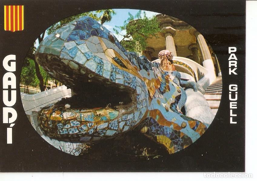 Postales: Postal 044922 : Barcelona. Parque Guell - Gaudi - Varios