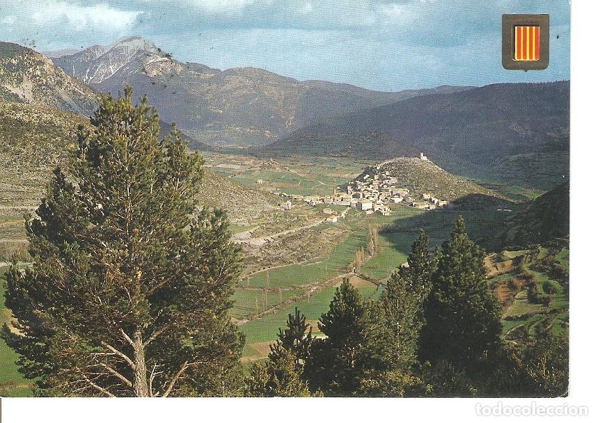 Cartoline: Postal 045075 : Gosol (Lleida). Vista panoramica desde el Coll de Jo&ccedil;a al fondo Sierra de Encija - V