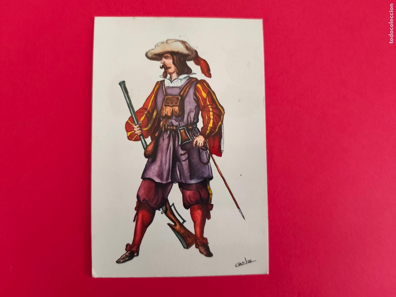 Postales: POSTAL DE SOLDADOS INFANTERIA Y CABALLERIA SIN CIRCULAR