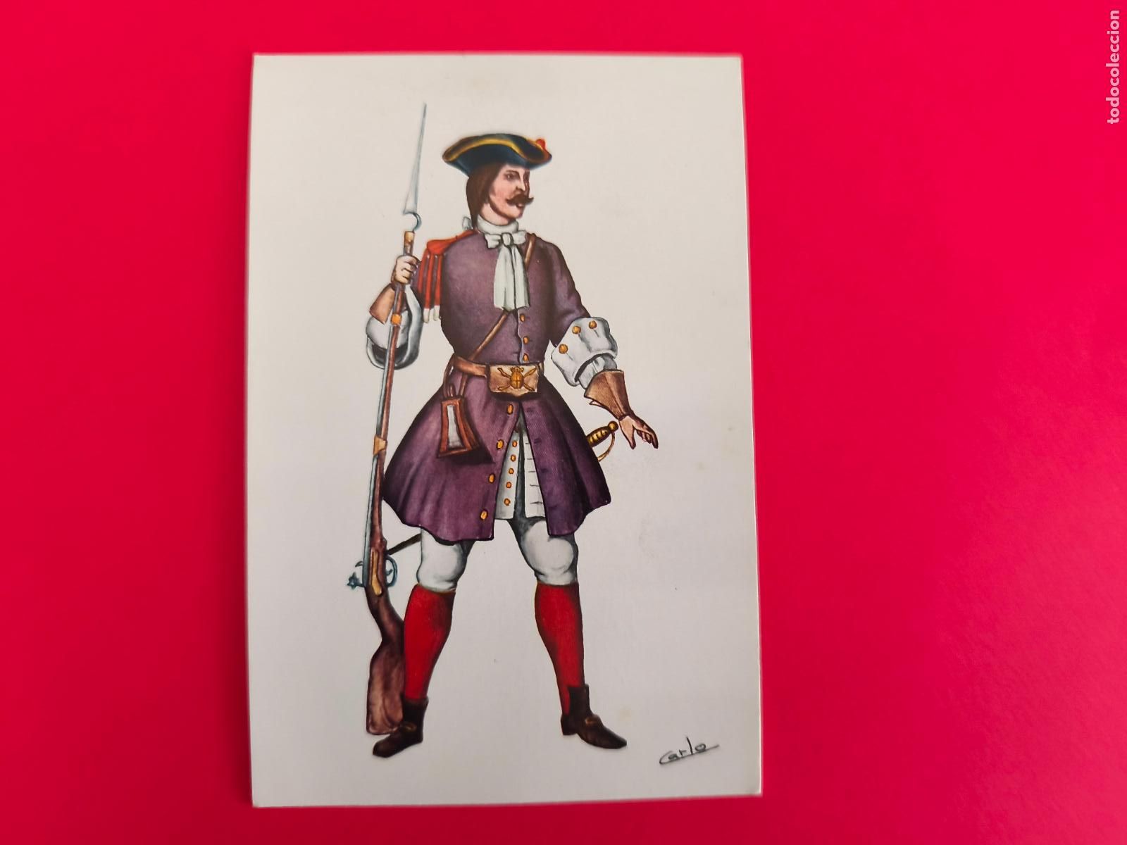 Postales: POSTAL DE SOLDADOS INFANTERIA Y CABALLERIA SIN CIRCULAR