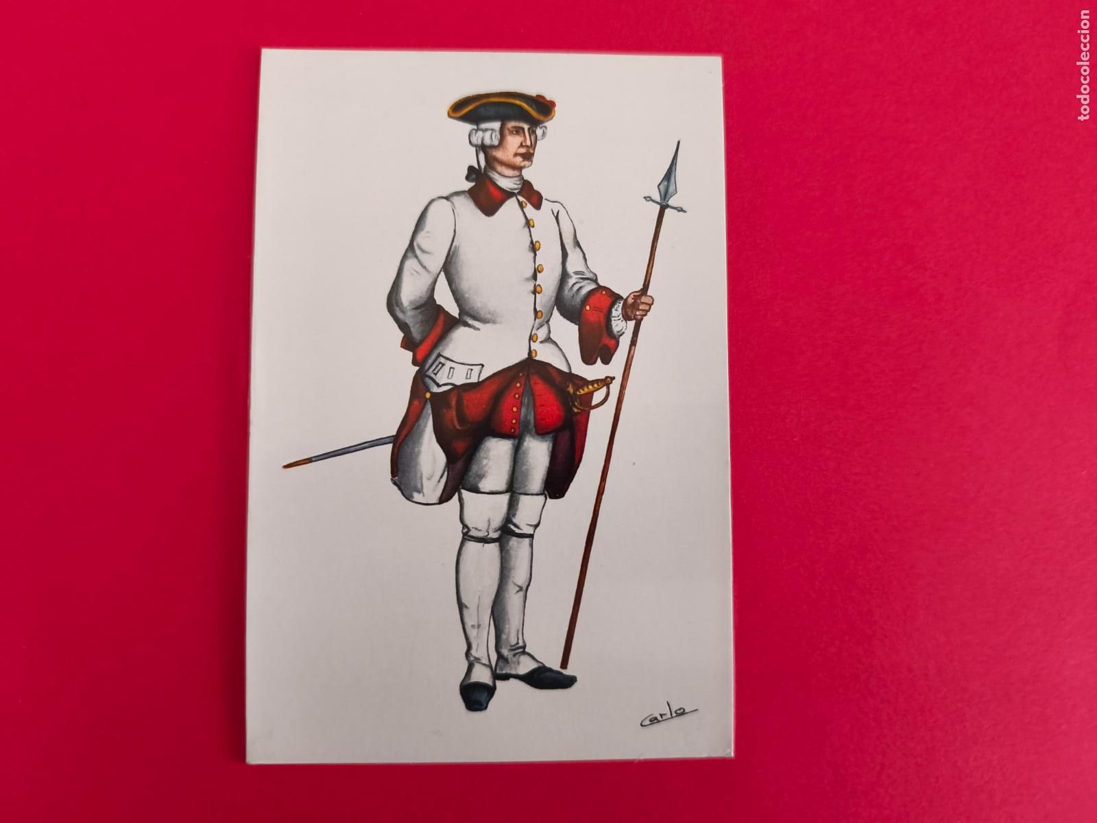 Postales: POSTAL DE SOLDADOS INFANTERIA Y CABALLERIA SIN CIRCULAR