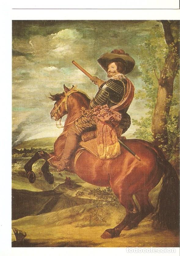 Postales: Postal 045315 : Velazquez. El conde-duque de Olivares (Museo del Prado) - Varios