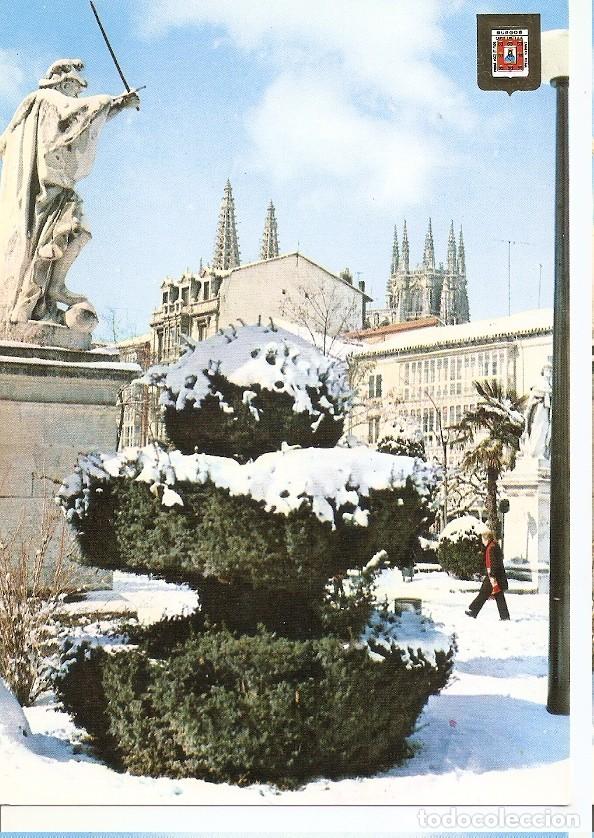 Postcards: Postal 045321 : Burgos. Paseo del Espolon - Varios