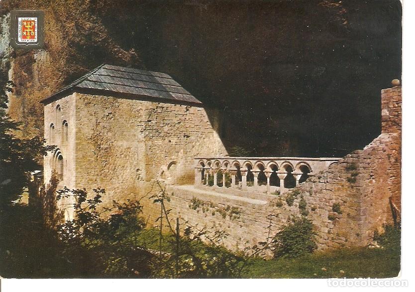 Postais: Postal 045335 : Pirineo Aragones (Huesca). san Juan de la Pe&ntilde;a. Monasterio viejo - Varios