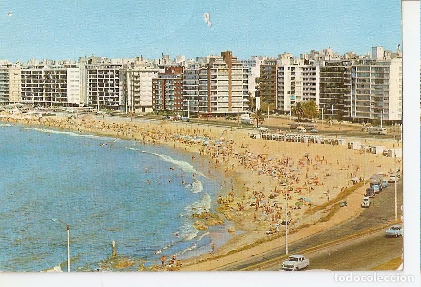 Postkarten: Postal 045337 : Montevideo (Uruguay). Playa Pocitos - Varios