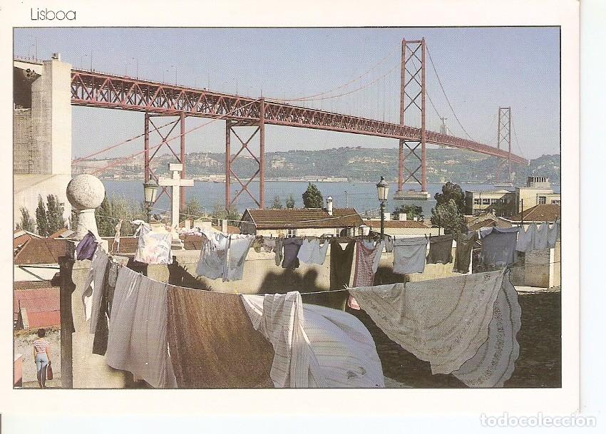Postais: Postal 045524 : Lisboa: Ponte sobre o Tejo - Varios