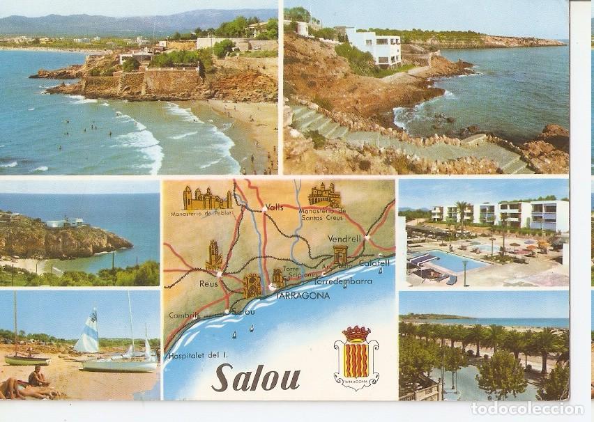Postales: Postal 045594 : Diversos aspectos de la Ciudad. Salou. Costa Dorada Tarragona - Varios