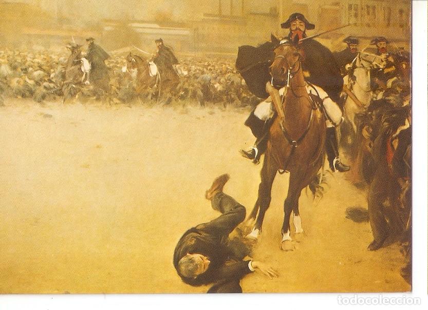 Postales: Postal 045650 : La carrega de Ramon Casas (1902) conservat a Museu Municipal dOlot - Varios