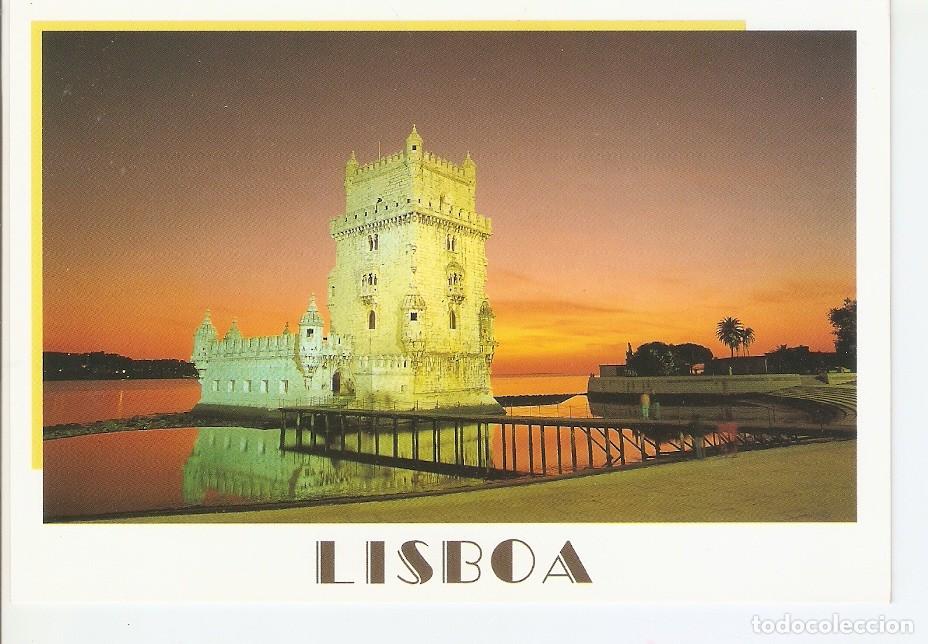 Postkarten: Postal 045686 : Lisboa. Entardecer na Torre de Belem - Varios