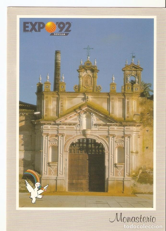 Postais: Postal 045620 : Entrada. Monasterio de Sta. Ma; de las Cuevas Isla de la Cartuja Sevilla - Varios