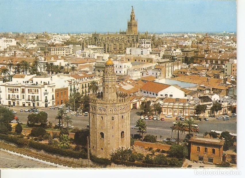 Postkarten: Postal 045760 : Sevilla. Torre del Oro y Catedral - Varios