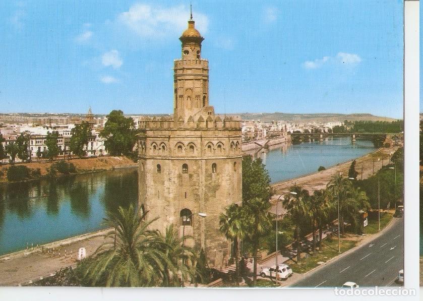Postais: Postal 045653 : Sevilla. La Torre del Oro y el Guadalquivir - Varios