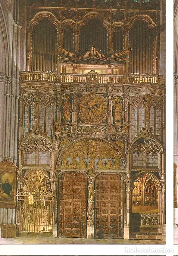 Postais: Postal 045782 : Toledo. Catedral. Organo y Puerta del Emperador - Varios