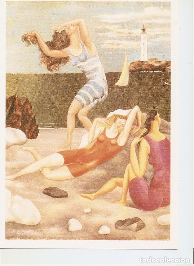 Postales: Postal 045807 : Ba&ntilde;istas. Plablo Picasso. Ralismo Magico: Franz Roh y la pintura europea 1917-1936 -