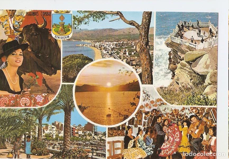 Postales: Postal 045850 : Benidorm (Espa&ntilde;a) - Varios - Foto 1