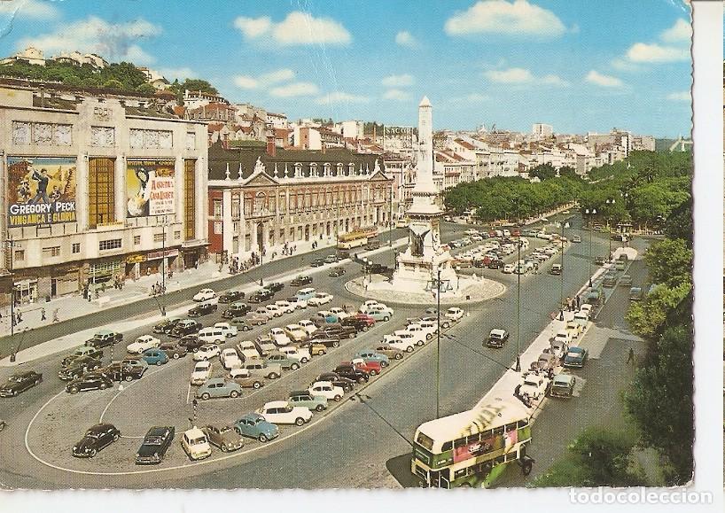 Postales: Postal 045774 : Lisboa. Restauradores Square - Varios