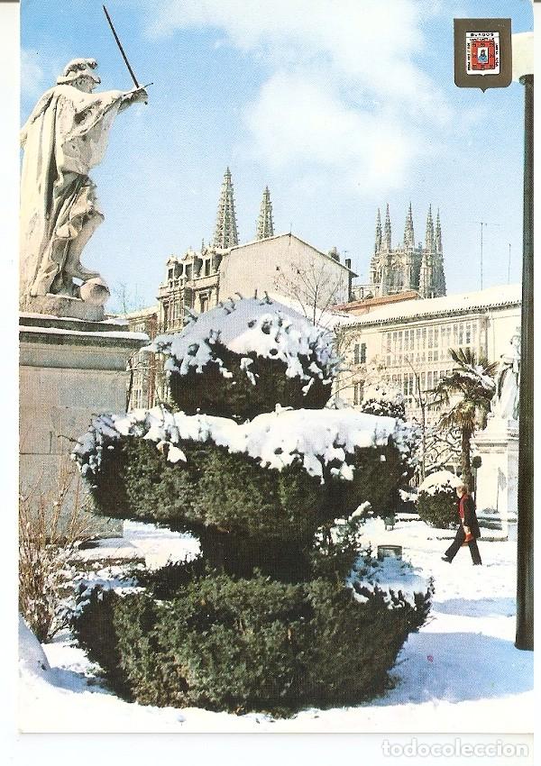 Postkarten: Postal 046006 : Burgos. Paseo del Espolon - Varios