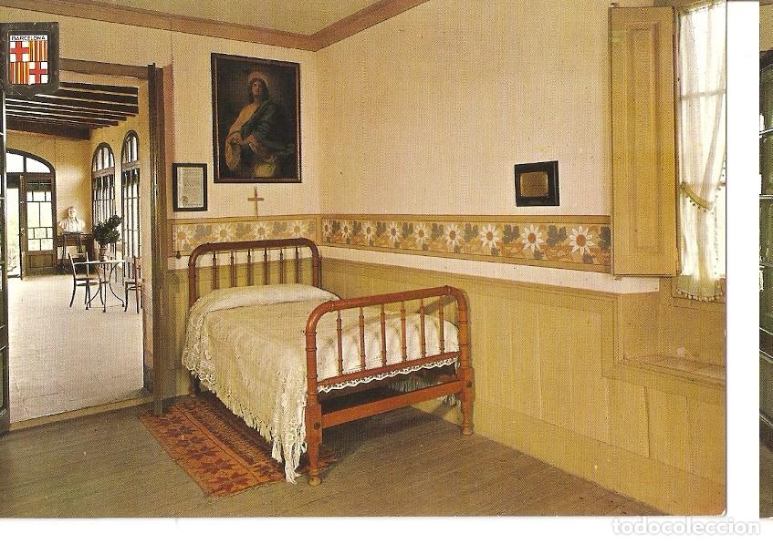 Postkarten: Postal 045902 : Habitacion donde murio Mn Cinto Verdaguer en Vil.la Joana - Varios