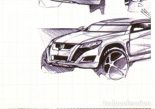 Postales: Postal 046265 : Dise&ntilde;o Volkswagen Tiguan - Varios