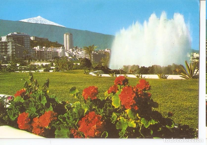 Postales: Postal 046324 : Puerto de la Cruz (Tenerife). Lago Martianez y Teide - Varios