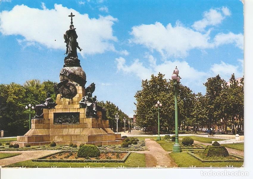 Postkarten: Postal 046329 : Valladolid. Paseo de Campo Grande. Monumento a Colon - Varios