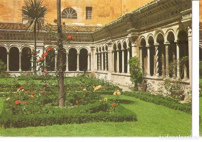 Postcards: Postal 046337 : Roma. Basilica di S. Paolo - Chiostro - Varios