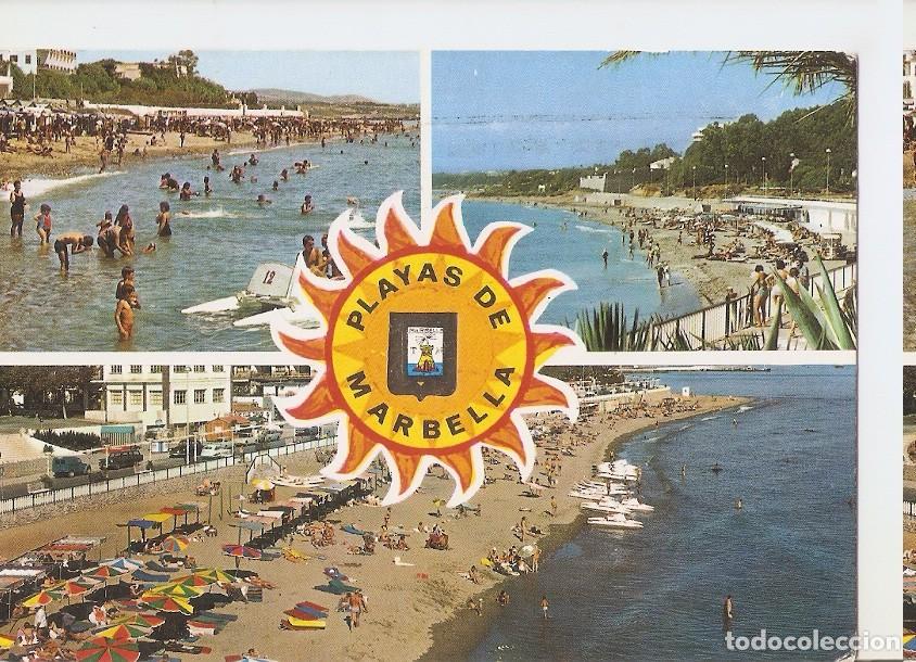 Postcards: Postal 046129 : Fuengirola. Costa del Sol. Vista de la playa - Varios
