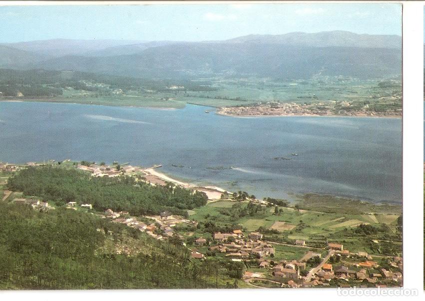 Postales: Postal 046428 : La Guardia (Pontevedra). Panoramica desde el Monte de Santa Tecla sobre el Rio Mi&ntilde;o