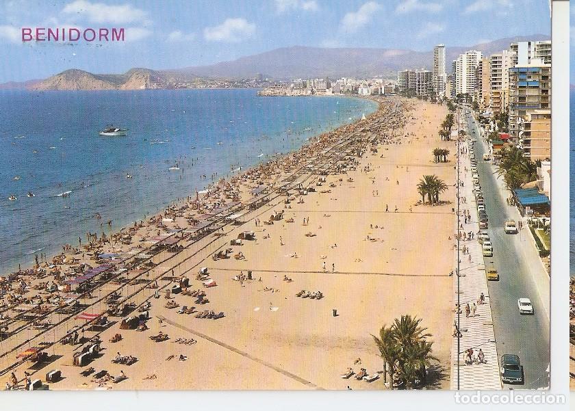 Postales: Postal 046494 : Benidorm (Alicante). Playa Levante - Varios