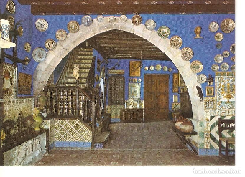 Postkarten: Postal 046526 : Vestibulo del Cau Ferrat. Sitges. Playa de Oro. Patronato Provincial de los Museos C