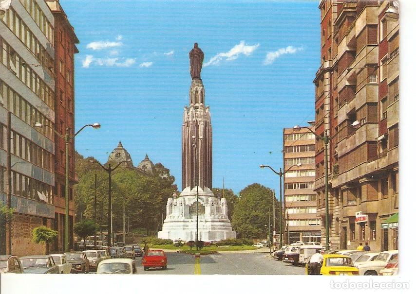 Postales: Postal 046225 : Bilbao. Monumento al Sagrado Corazon - Varios
