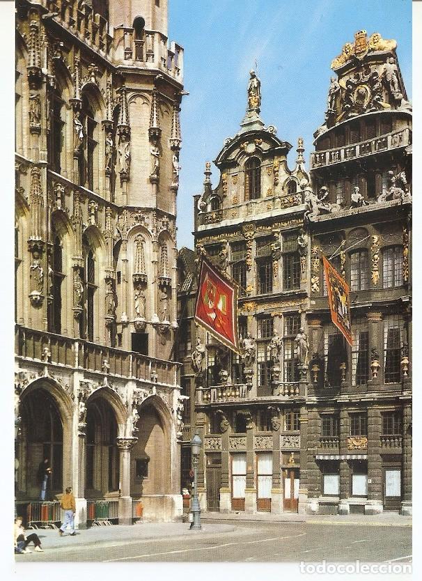 Postkarten: Postal 046563 : Hotel de ville le Renard le Cornet. Brussels - Varios