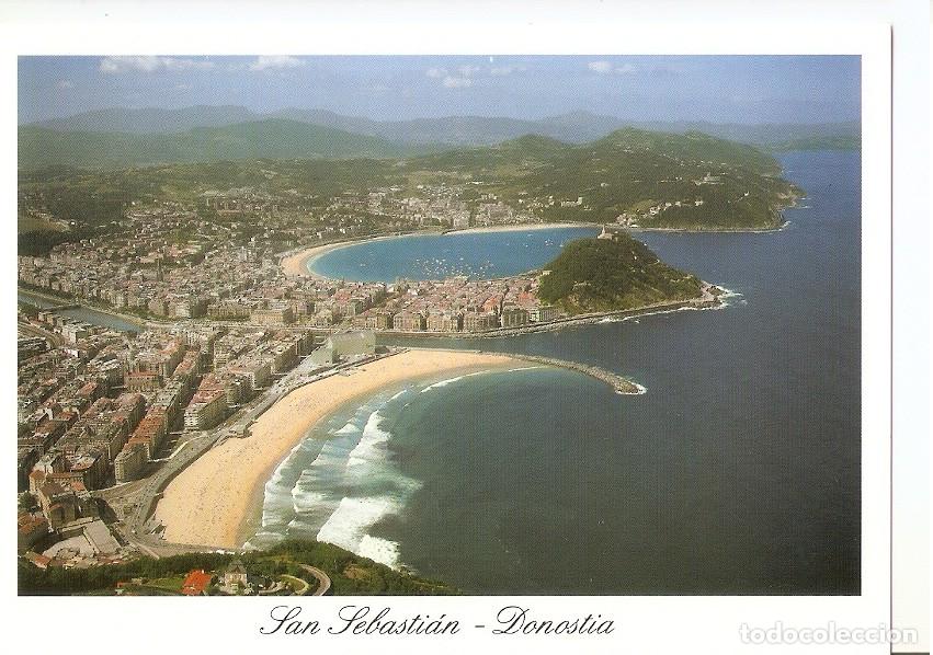 Postais: Postal 046635 : San Sebastian - Donostia. Vista aerea - Varios