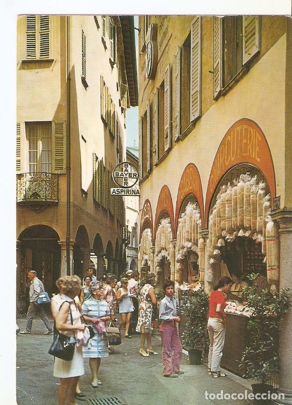 Postales: Postal 046323 : Lugano. La Pittoresca Via Pessina - Varios