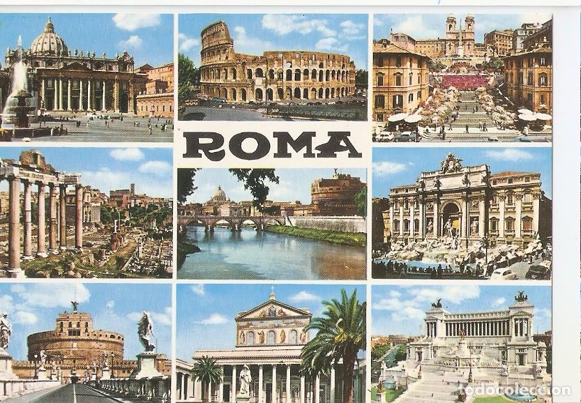 Cartes Postales: Postal 046355 : Roma - Varios