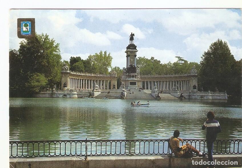 Postais: Postal 046450 : Madrid. Parque del Retiro. Estanque - Varios