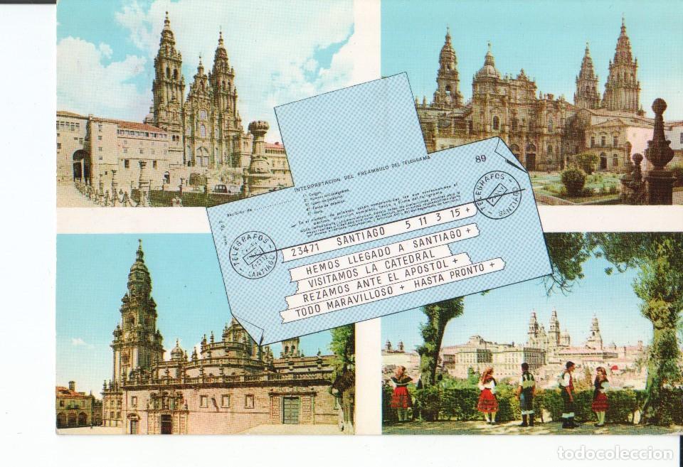 Postkarten: Postal-Postcard 17406: SANTIAGO DE COMPOSTELA - Diferentes Vistas - Varios