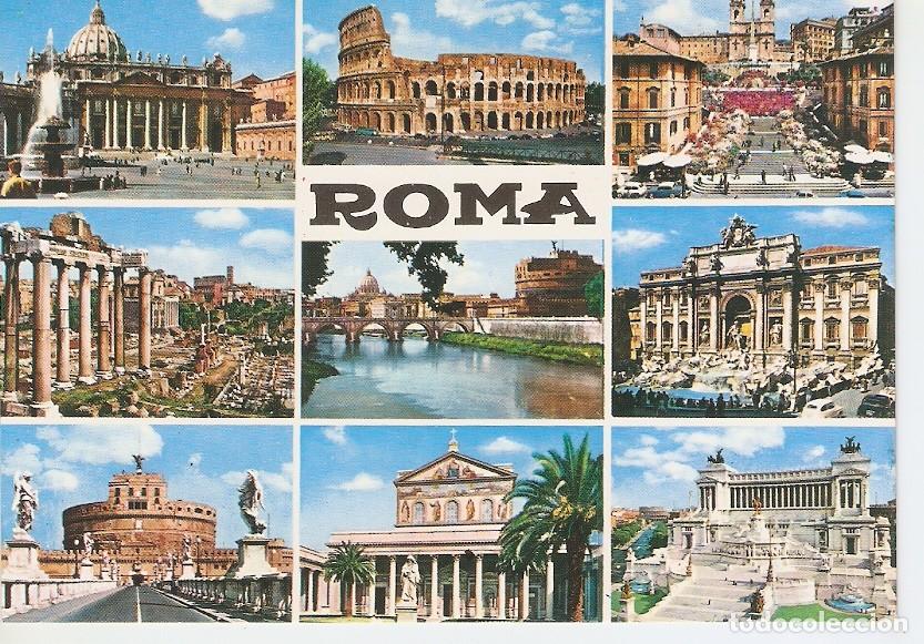 Postkarten: Postal 046607 : Roma - Varios