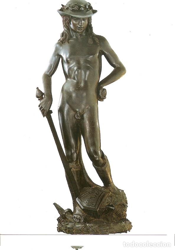 Postcards: Postal 046670 : Firenze - Museo Nazionale. Donatello David in bronzo - Varios